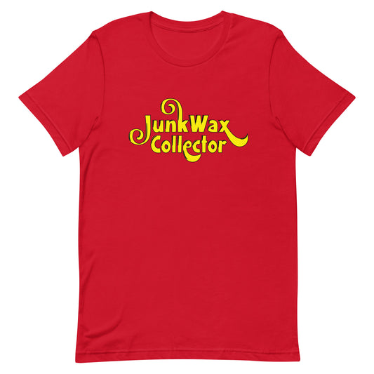 Junk Wax Collector Red/Yellow (Unisex T-Shirt)